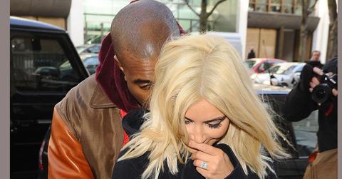 Kanye west affectionate kim kardsahian