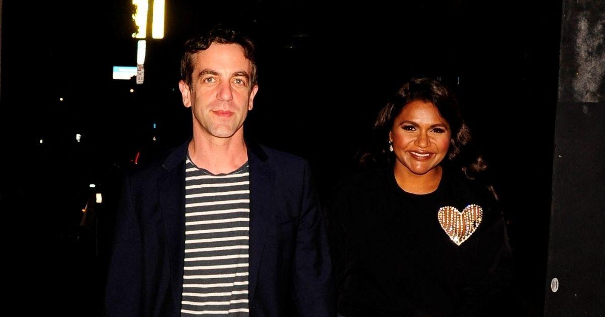 Photo of B.J. Novak and Mindy Kaling