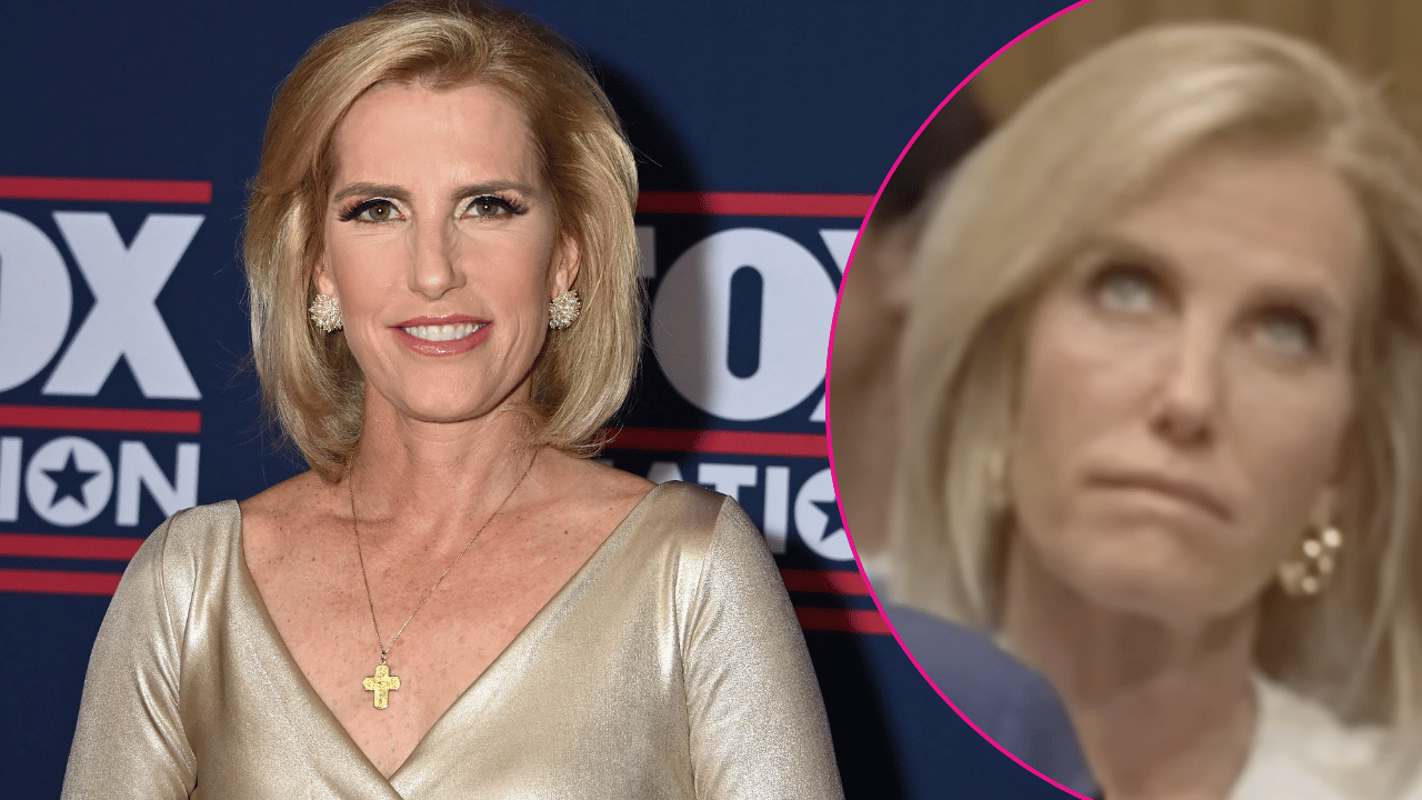 Image of Laura Ingraham's past remarks came back to bite her after she was caught making faces at a congressional hearing.