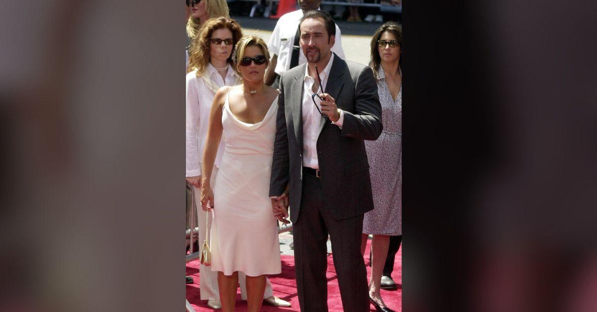 Image of Nicolas Cage and Lisa Marie Presley fought often.