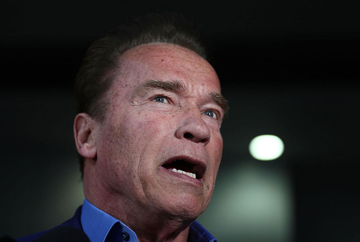 Arnold Schwarzenegger Arrives For Arnold Sports Festival Australia