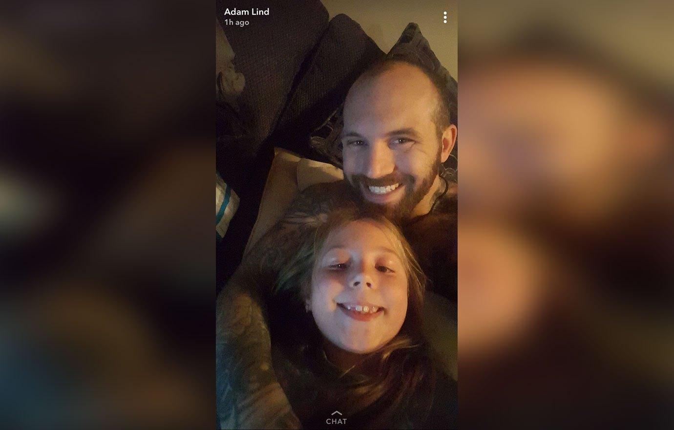 Adam lind daughter aubree photos arrest drug use restraining order 2