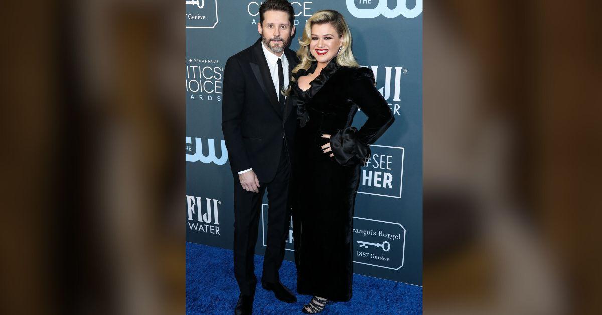 image of Brandon blackstock and Kelly Clarkson