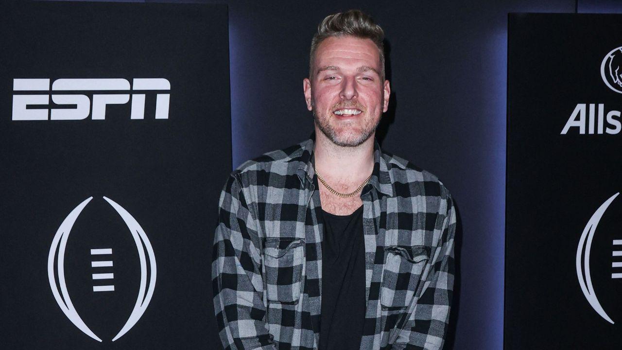 Image of Pat McAfee joined ESPN’s 'College GameDay' in 2022 before bringing 'The Pat McAfee Show' to the network in 2023.  