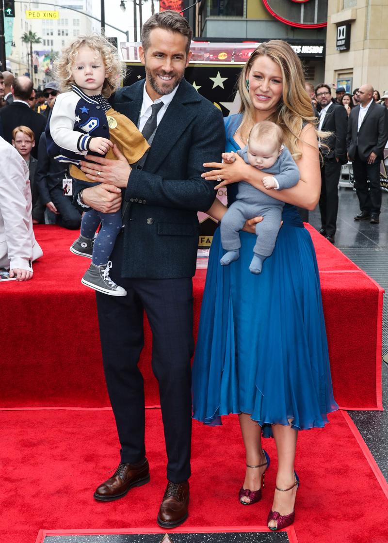 Ryan Reynolds with wife Blake Lively and daughters &#8211; First Ever Photos