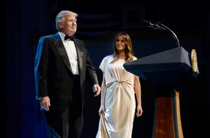 melania trump star show donald trump