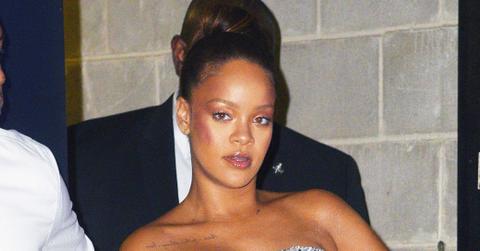 Rihanna stuns mini dress