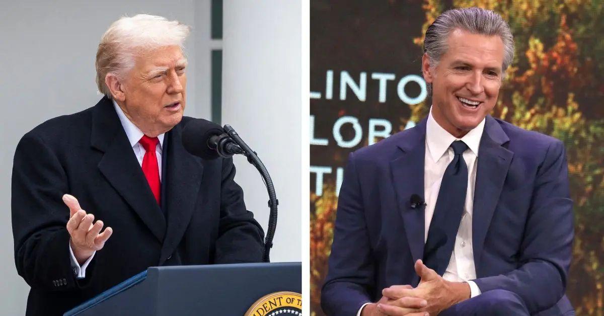 Photo of Gavin Newsom blasted Donald Trump's 'shriveled little brain.'