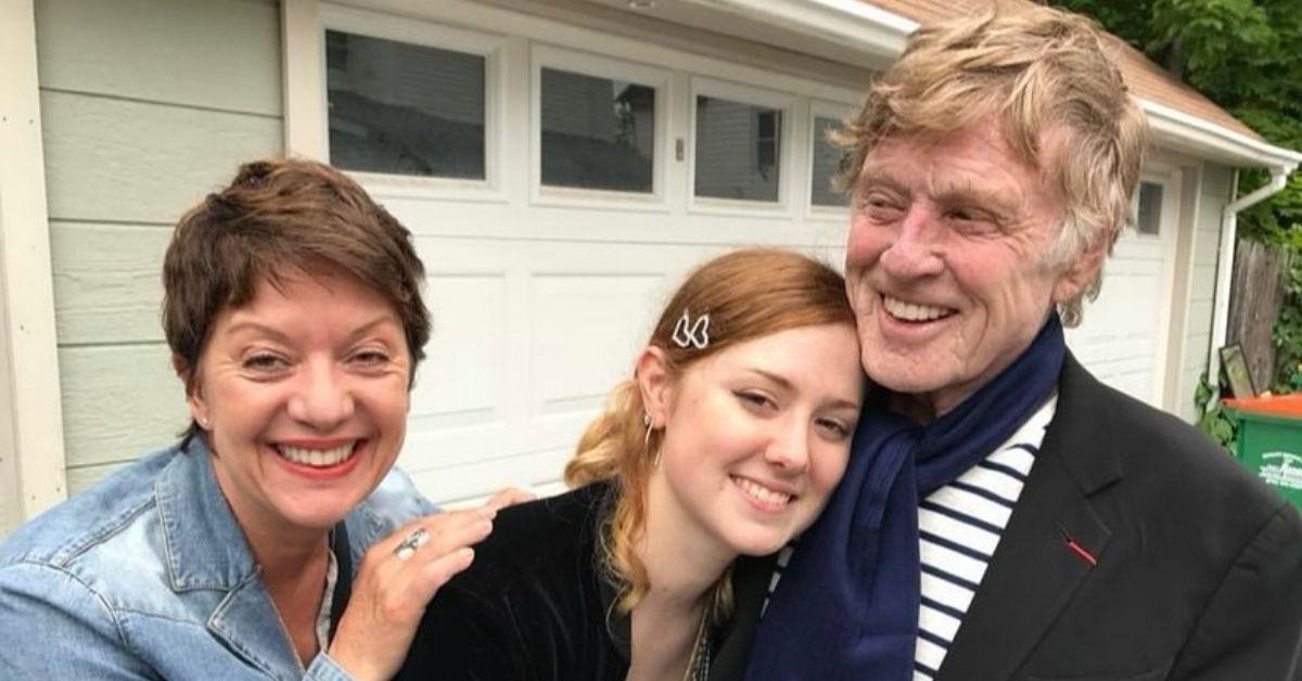 Photo ofL Lena Redford shared memories with her grandfather, Robert Redford.