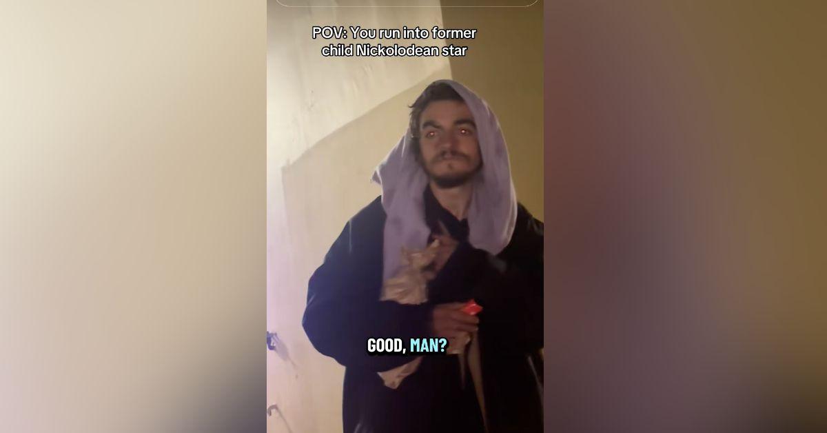 image of Tylor Chase was revealed to be homeless in a viral clip posted online in September. 