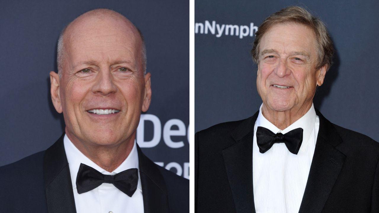 Image of John Goodman reflected on his friendship with Bruce Willis.