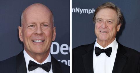 Image of John Goodman reflected on his friendship with Bruce Willis.
