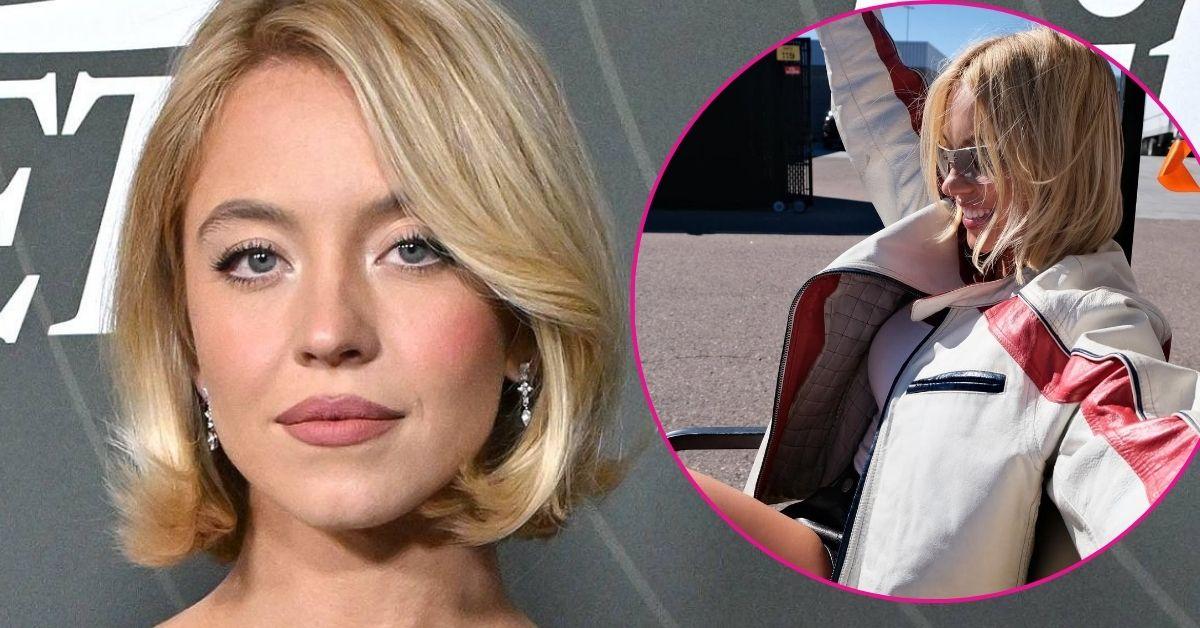 sydney sweeney nascar outfit photos