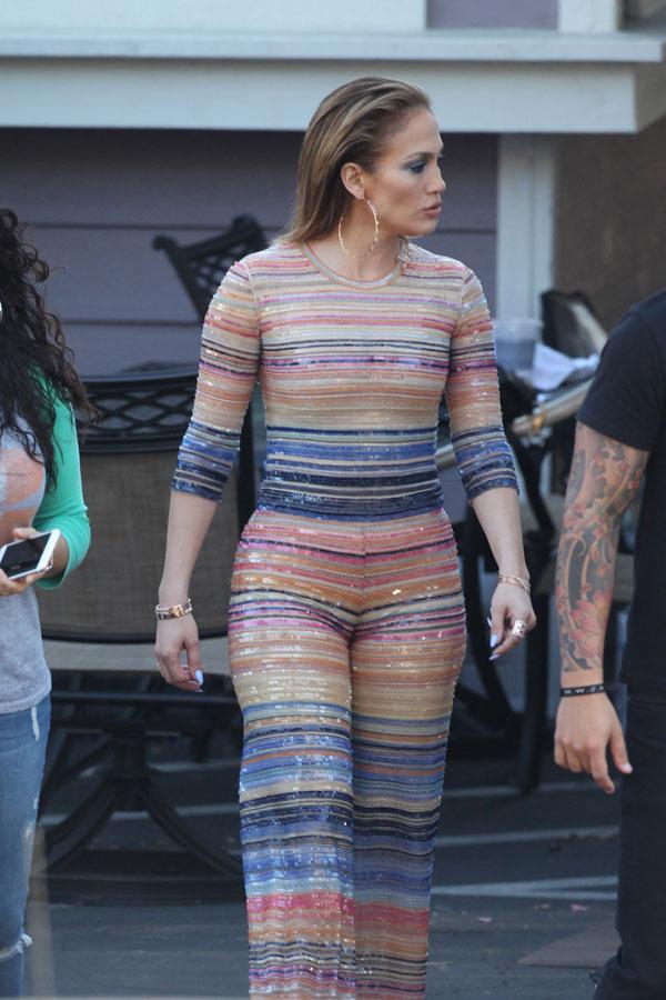 Jennifer Lopez Butt Jumpsuit American Idol