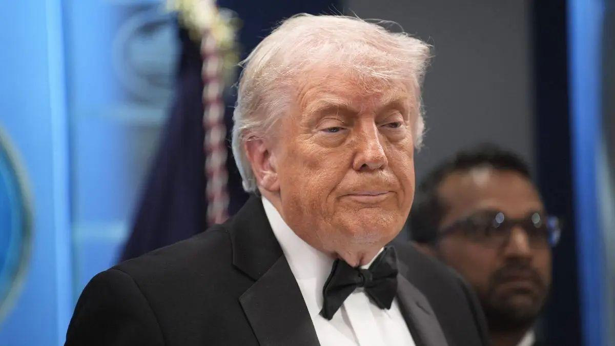 image of He was allegedly targeting Donald Trump and his administration. 