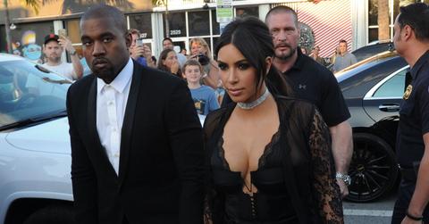 Kim kardashian cleavage lace lingerie dress miami