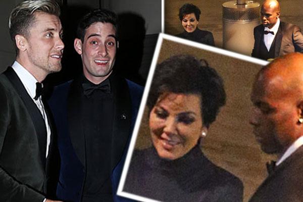 Kris jenner corey gamble lance bass wedding