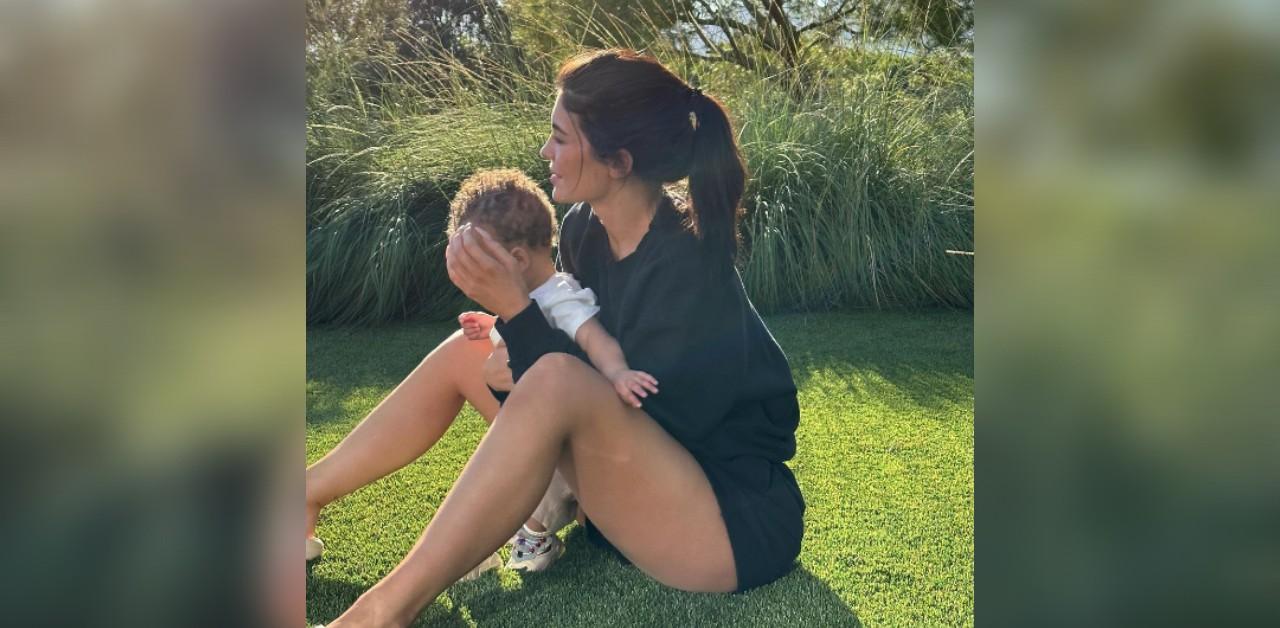 Travis Scott Plays Basketball with Daughter Stormi in Cute Video