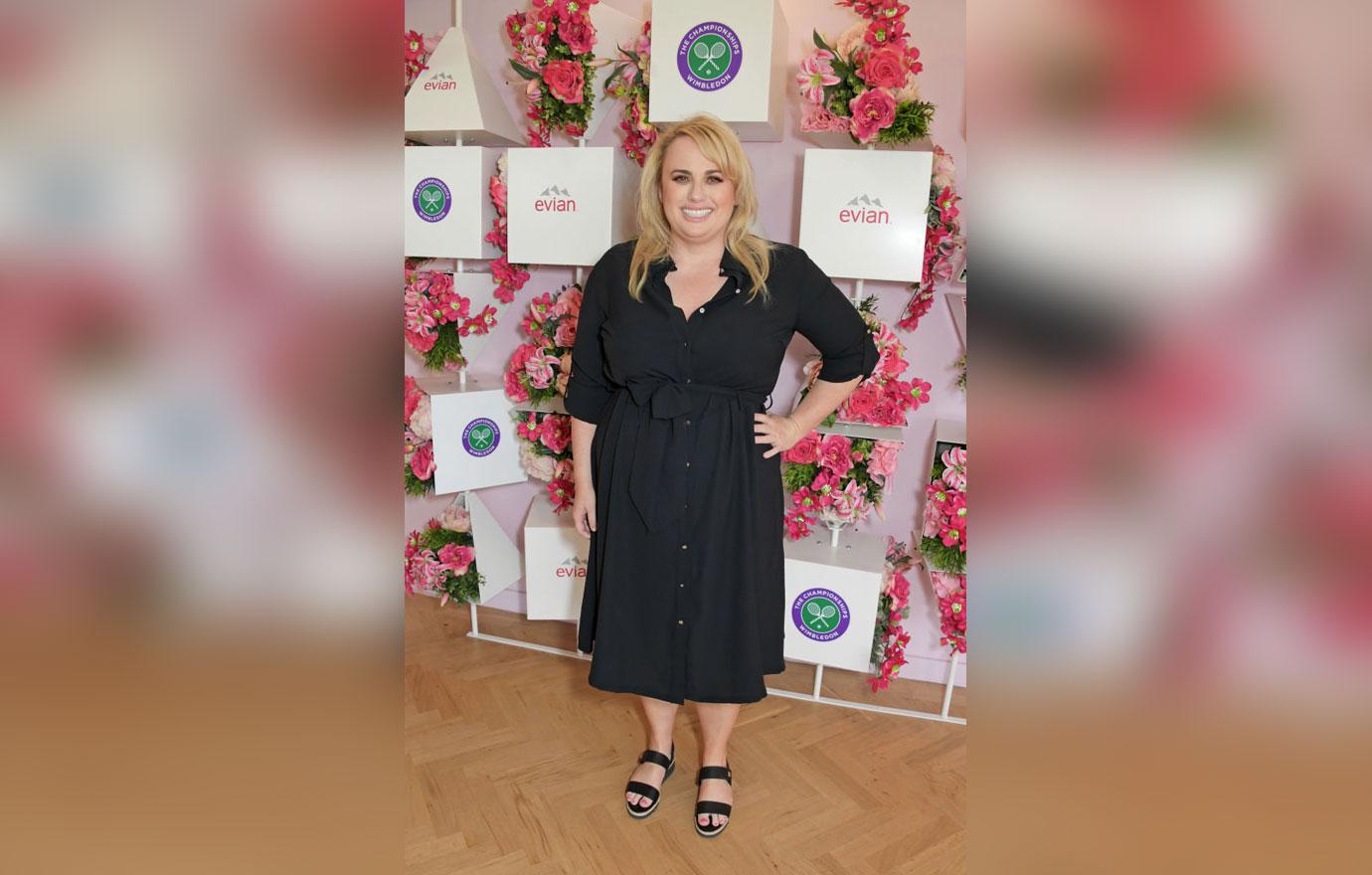 Rebel Wilson In Black Dress Weight Loss