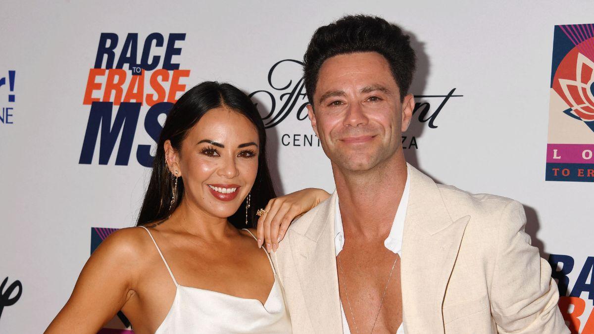Photo of Janel Parrish and Sasha Farber.