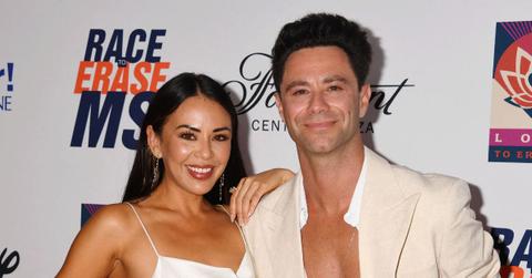 Photo of Janel Parrish and Sasha Farber.