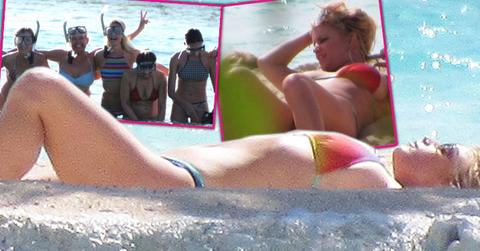 jessica simpson bikini vacation eric johnson
