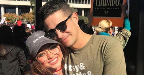 Sarah hyland wells adams getting married engagement ring hero