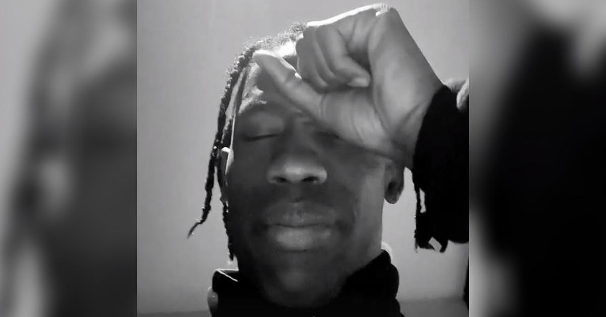 travis scott visibly upset in video astroworld kylie jenner claims they werent aware of fatalities