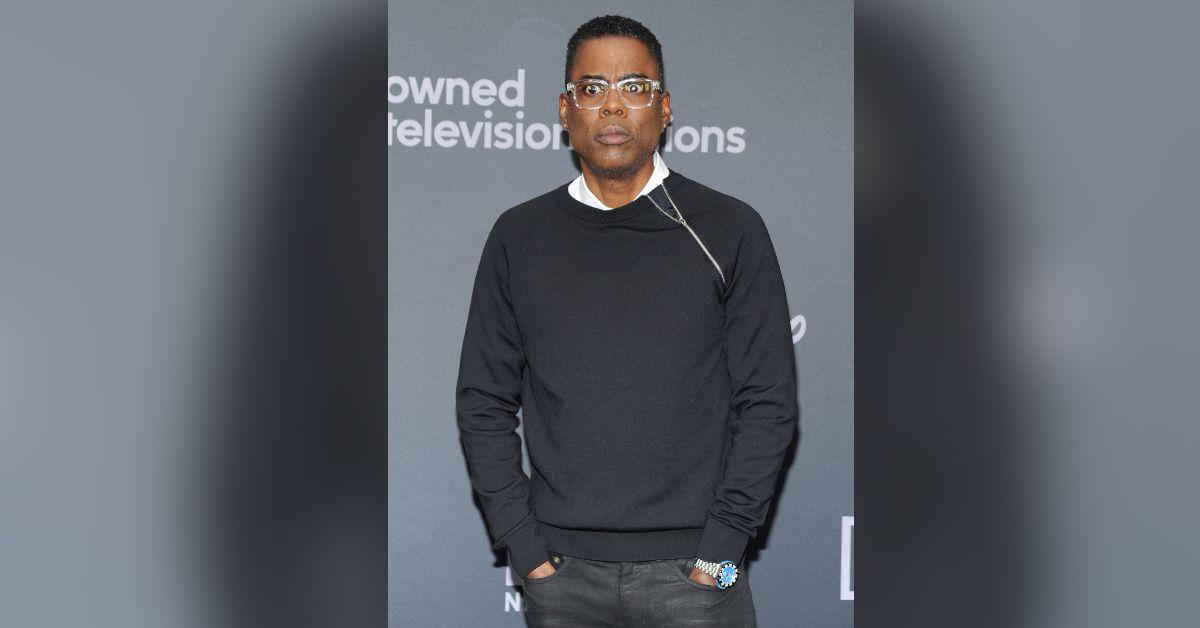 chris rock stormed out wasnt angry