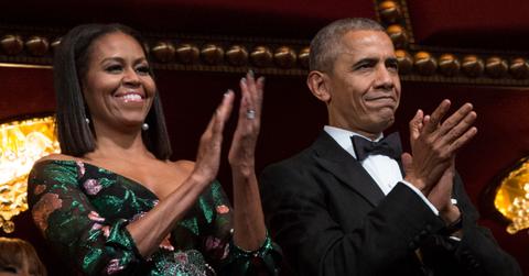 Photo of Michelle and Barack Obama