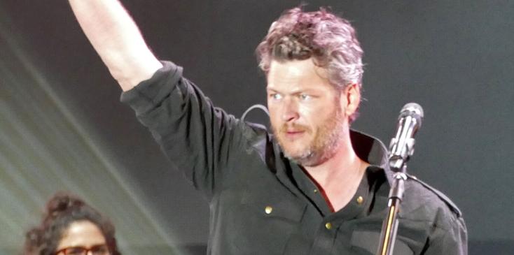 *EXCLUSIVE* Blake Shelton boasts &#8220;Drink, Get Over It&#8221; at Tortuga Music Festival