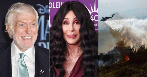 malibu wildfire cher dick van dyke
