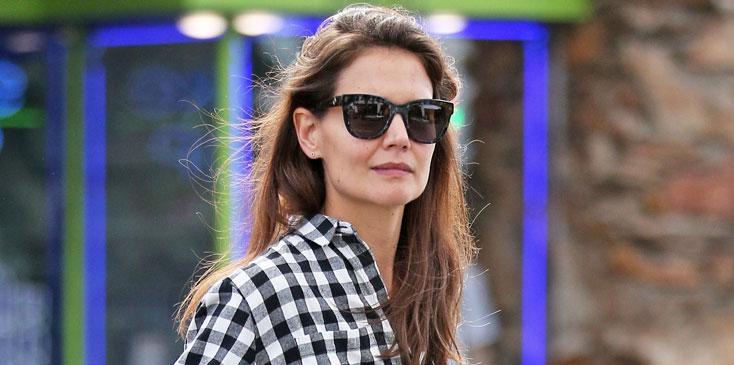 Katie Holmes Shopping Los Angeles Long