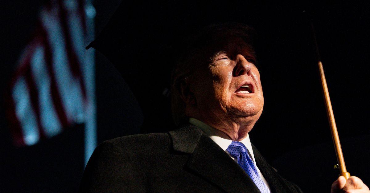 image of Donald Trump’s Fox News interview sparked concern over his appearance.