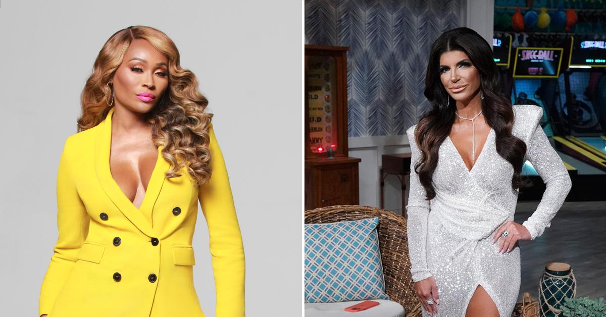 cynthia bailey teresa giudice hit it off filming housewives mashup