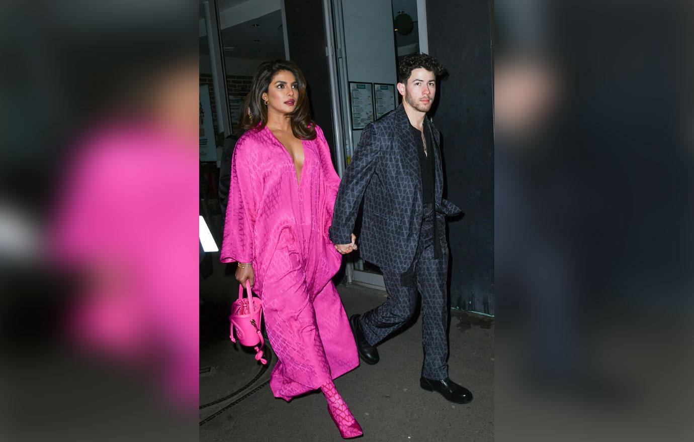 nick jonas and wife priyanka chopra on the run in paris