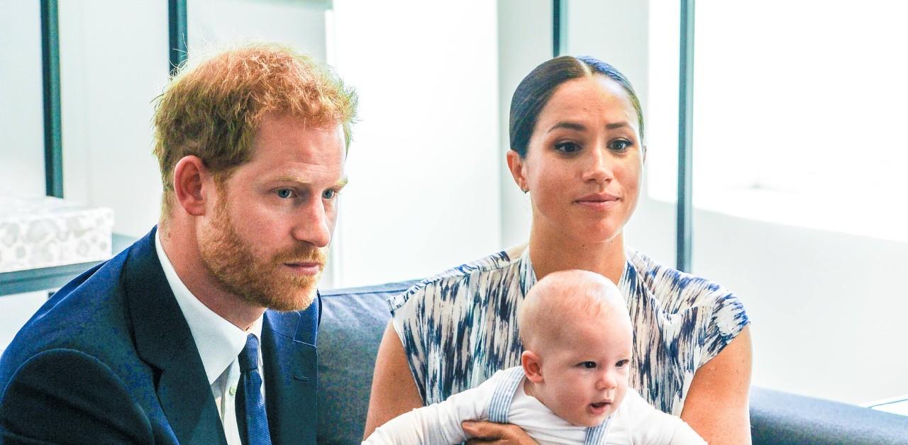 meghan markle engagement archie nursery fire