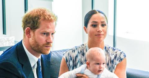 meghan markle engagement archie nursery fire