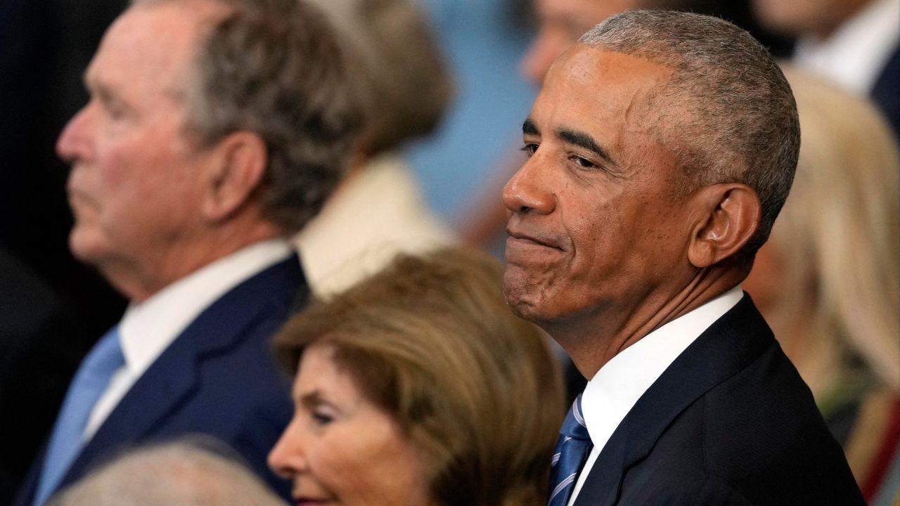 Photo of Obama focused on women's issues during his presidency. 