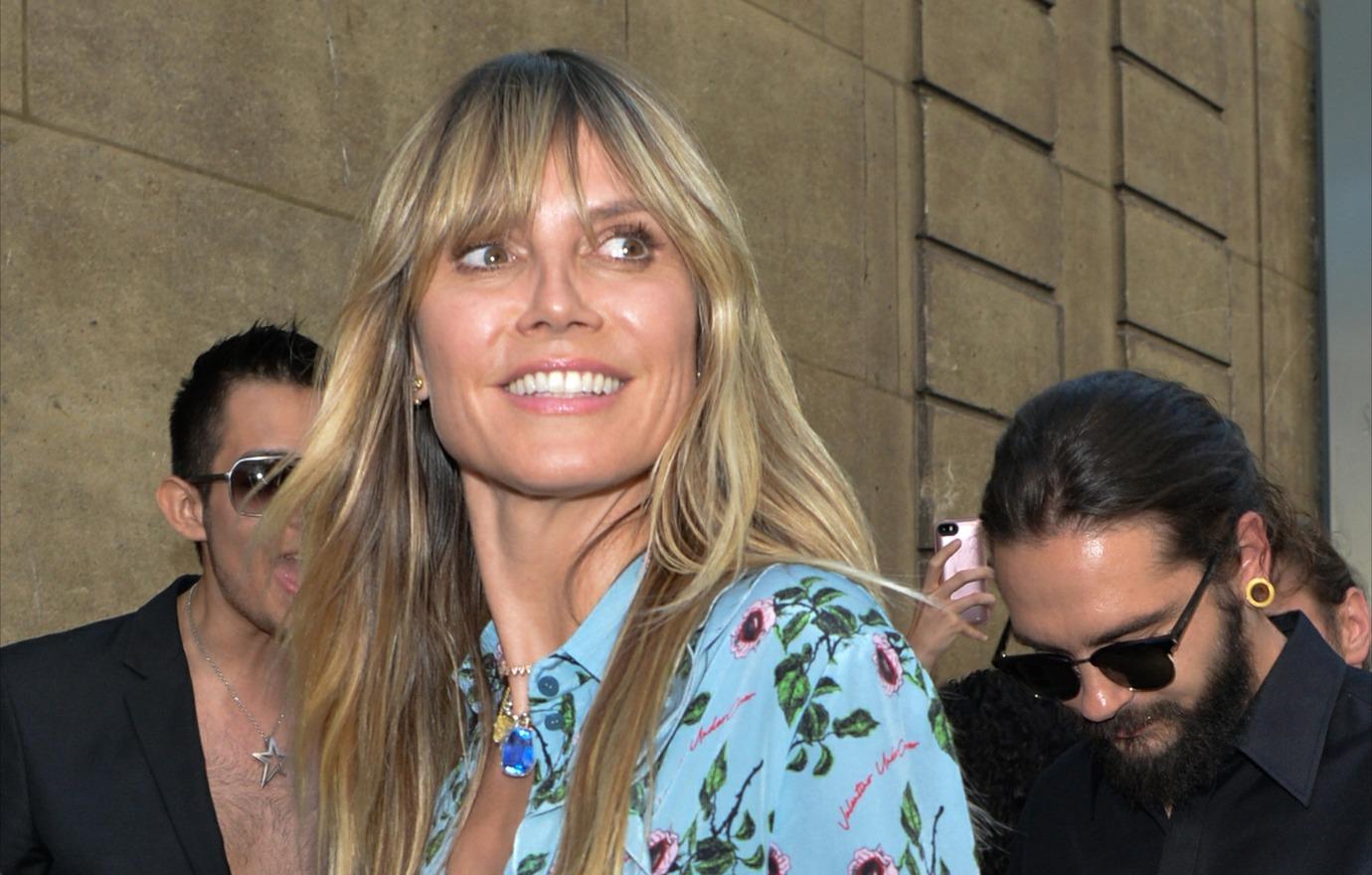 Heidi Klum Poses Topless On Her Honeymoon With Husband Tom Kaulitz