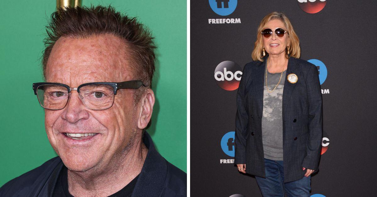 tom arnold roseanne barr relationship timeline marriage divorce
