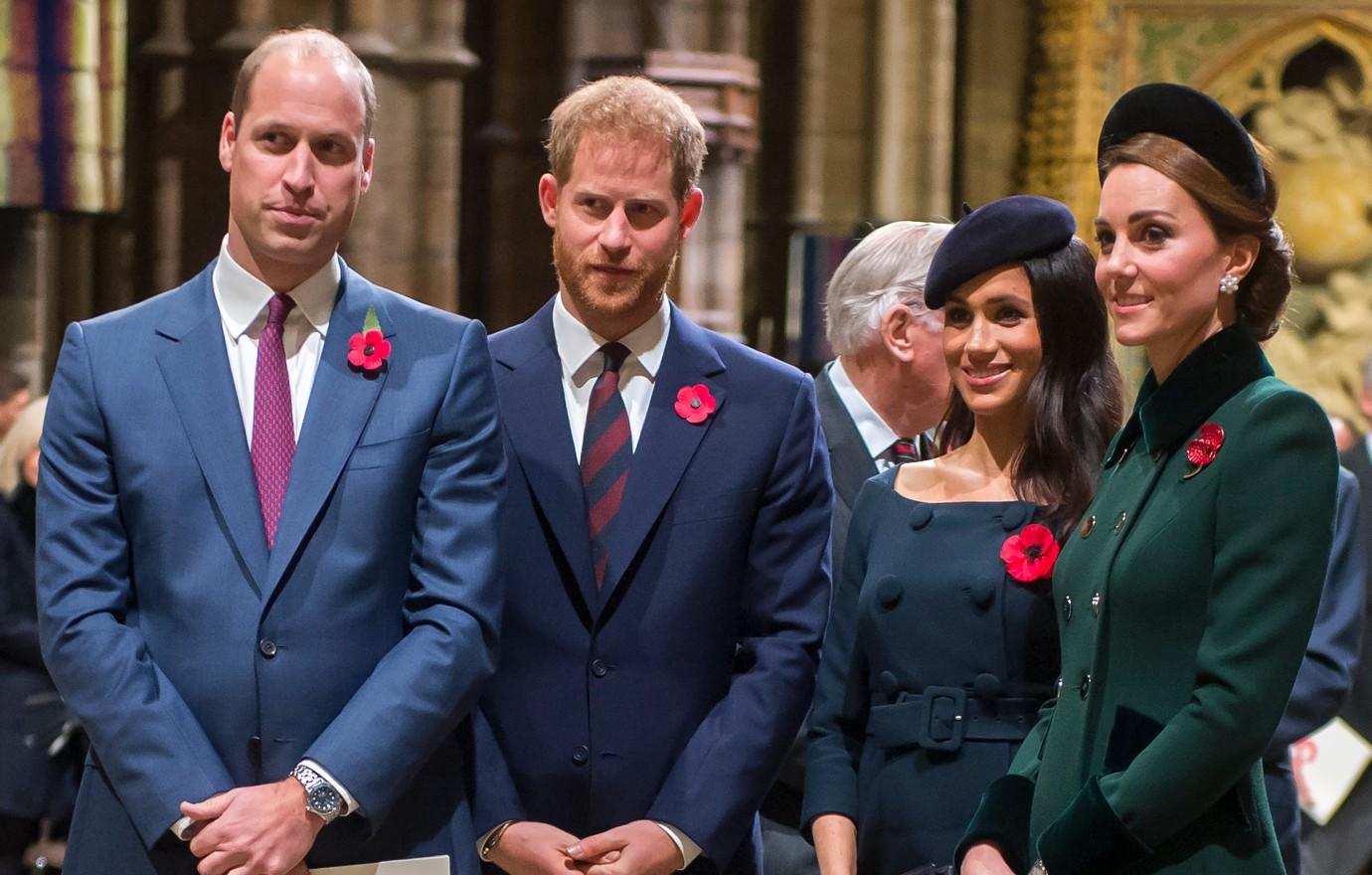 prince harry hung up prince william confronted meghan markle bullying claims