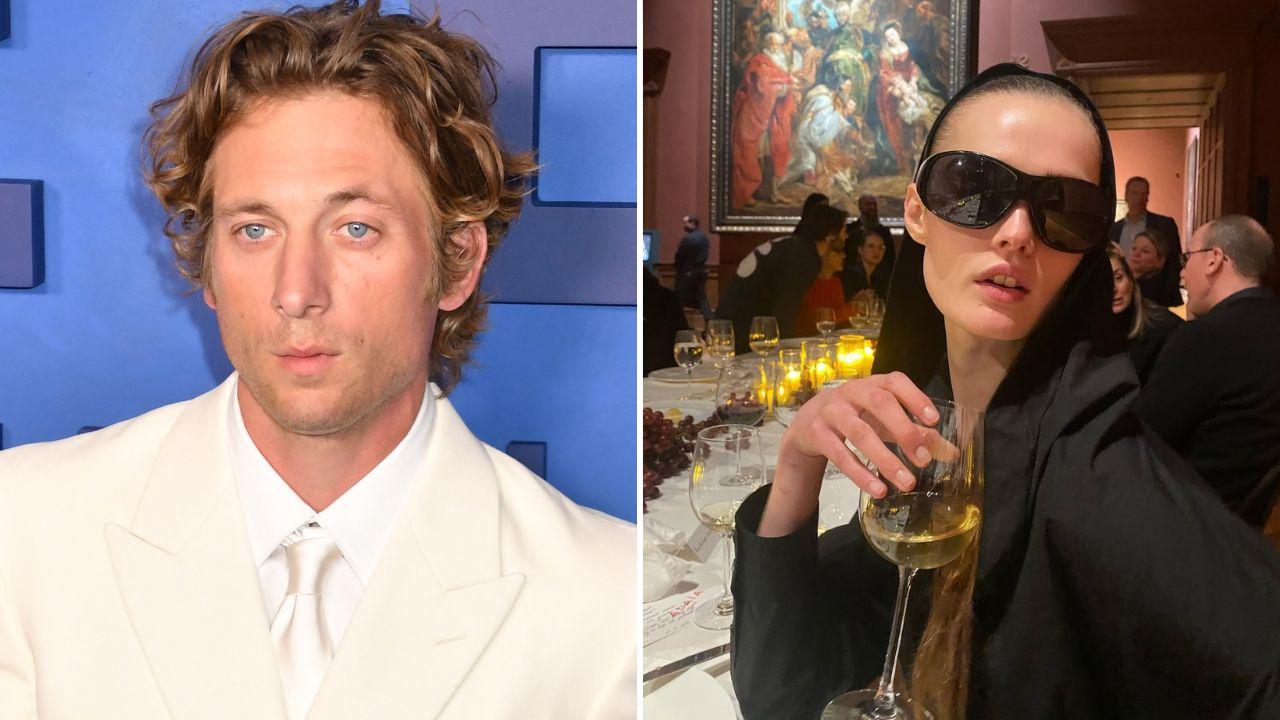 Images of Jeremy Allen White and Lulu Tenney