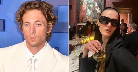 Images of Jeremy Allen White and Lulu Tenney
