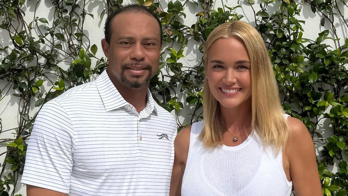 Photo of Tiger Woods and Vanessa Trump