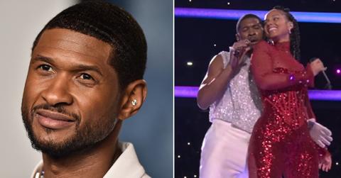 usher defends touchy super bowl performance with alicia keys pp