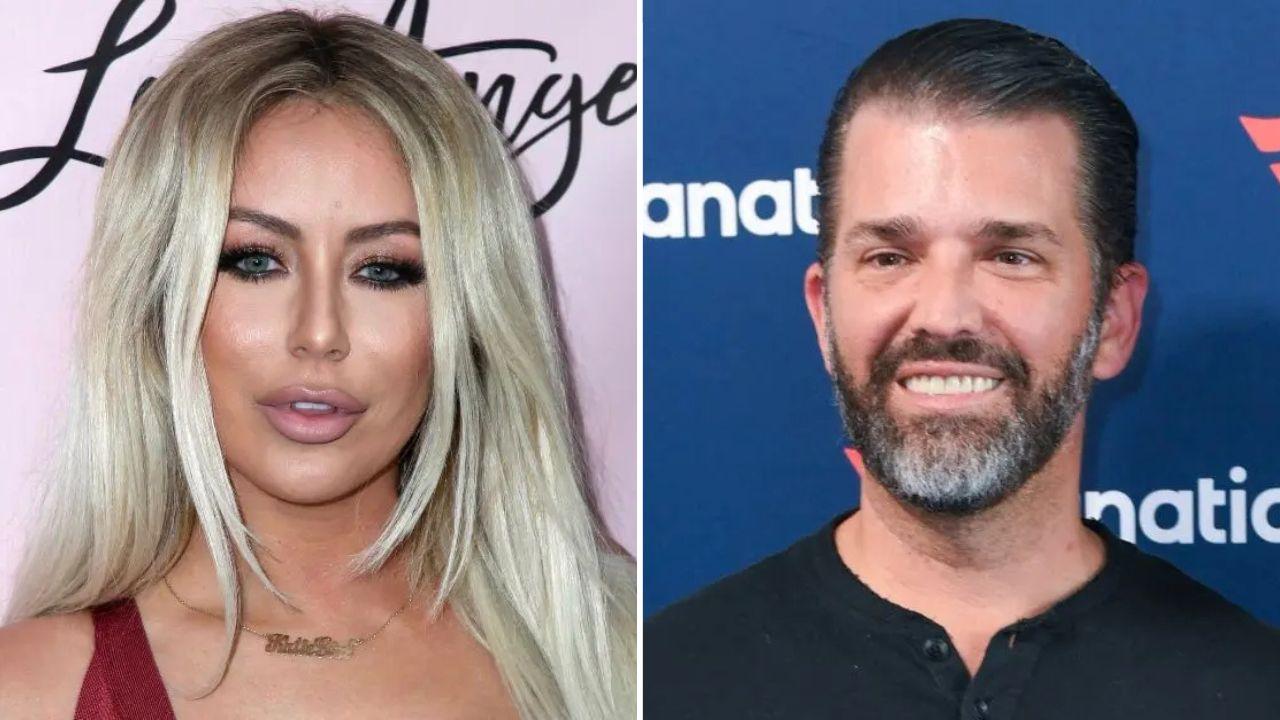 Photo of Donald Trump Jr. and Aubrey O'Day's affair reportedly began in 2011.