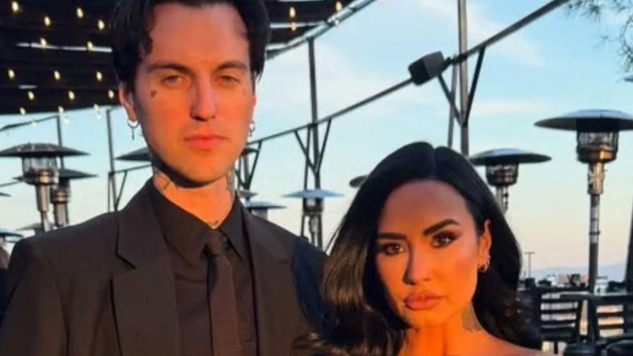 Photo of Demi Lovato married Jordan 'Jutes' Lutes in May 2025.