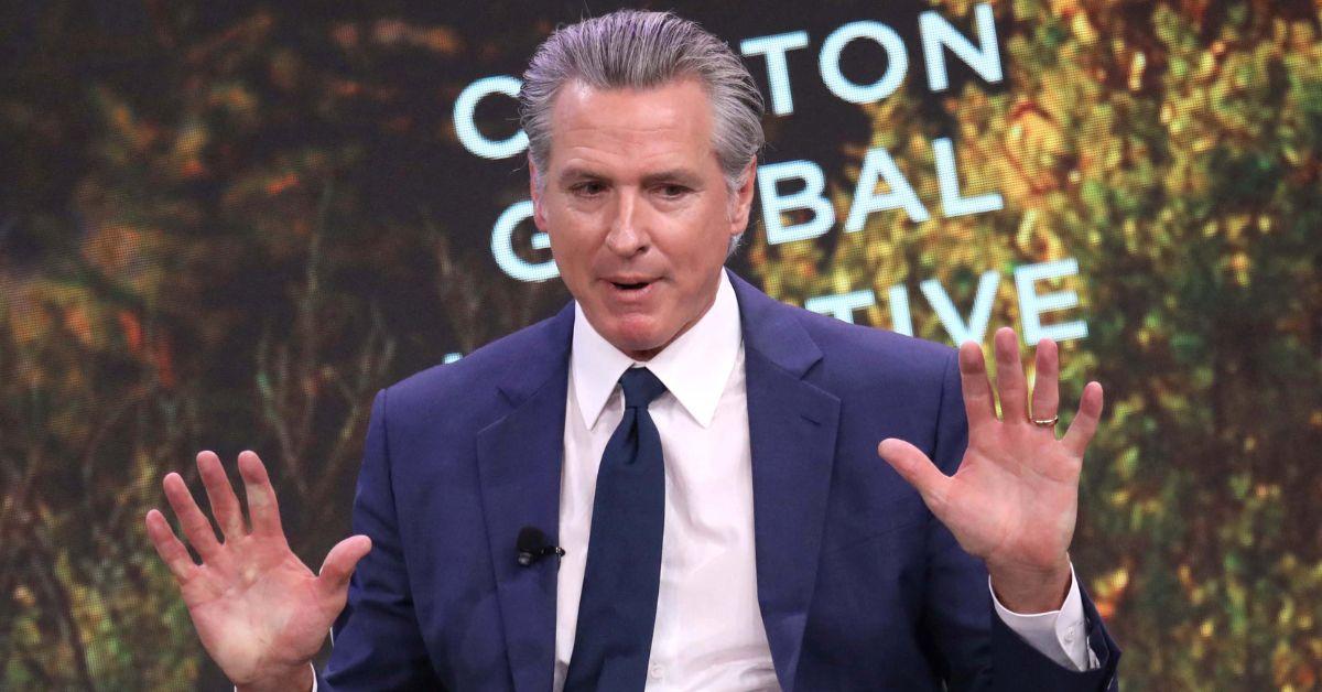 image of Gavin Newsom’s press office responded with a scathing statement online.