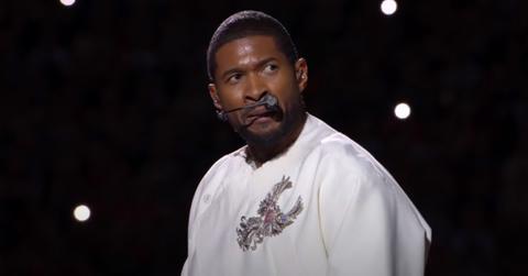 usher jennifer goicoechea matching white outfits marriage rumors swirl